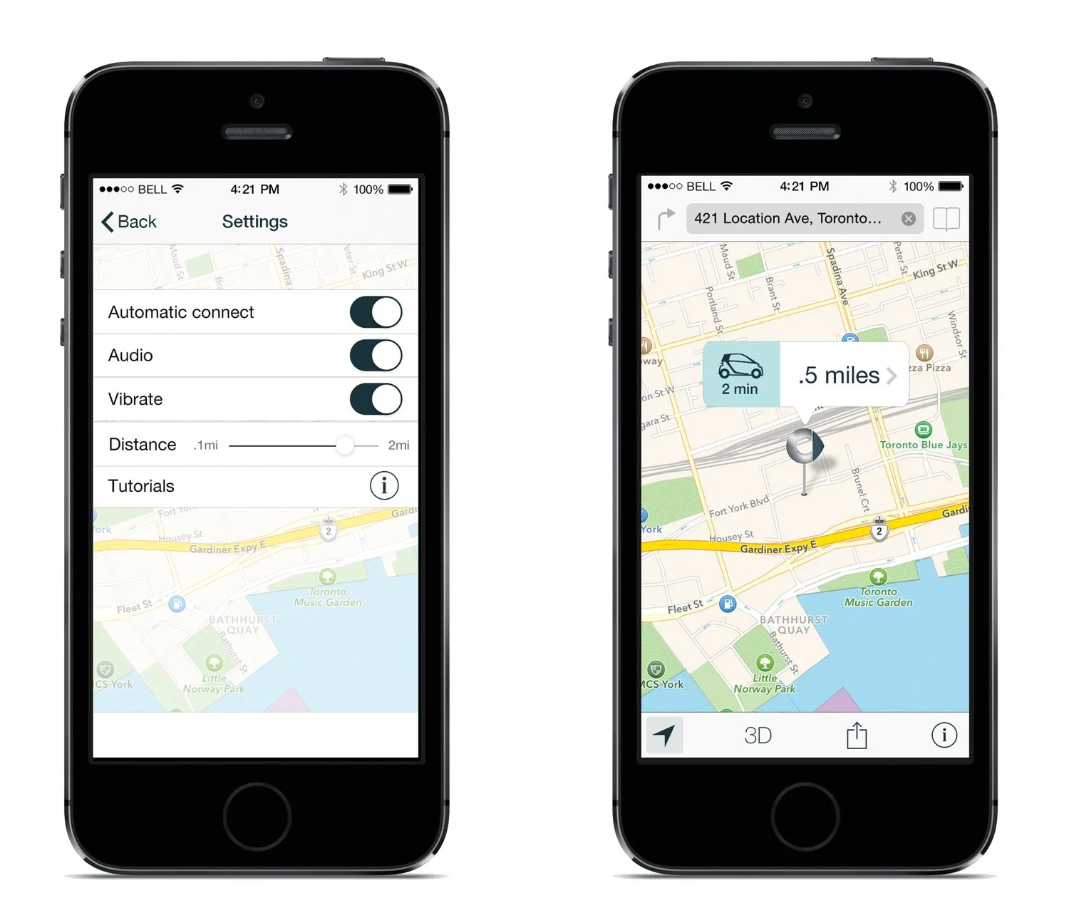 Smart Car parking app
